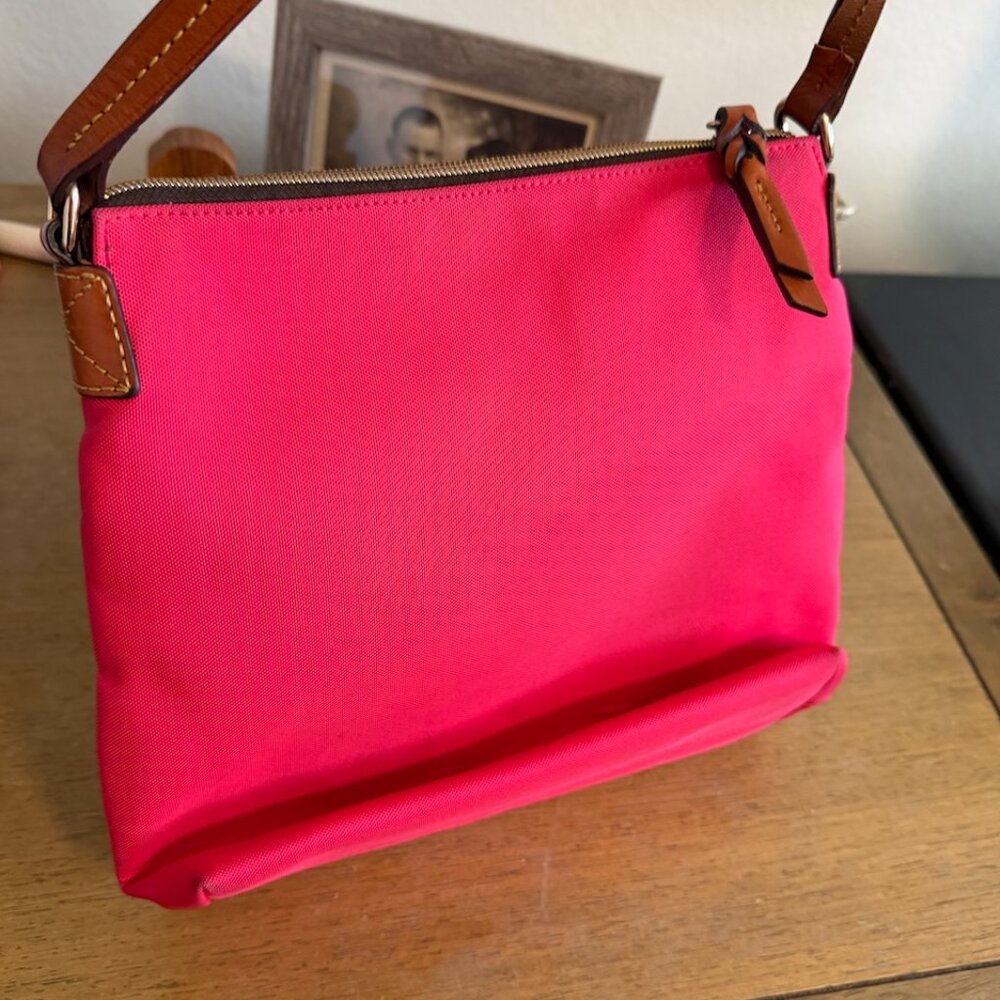 Dooney & Bourke Red Nylon Crossbody - Picture 4 of 8